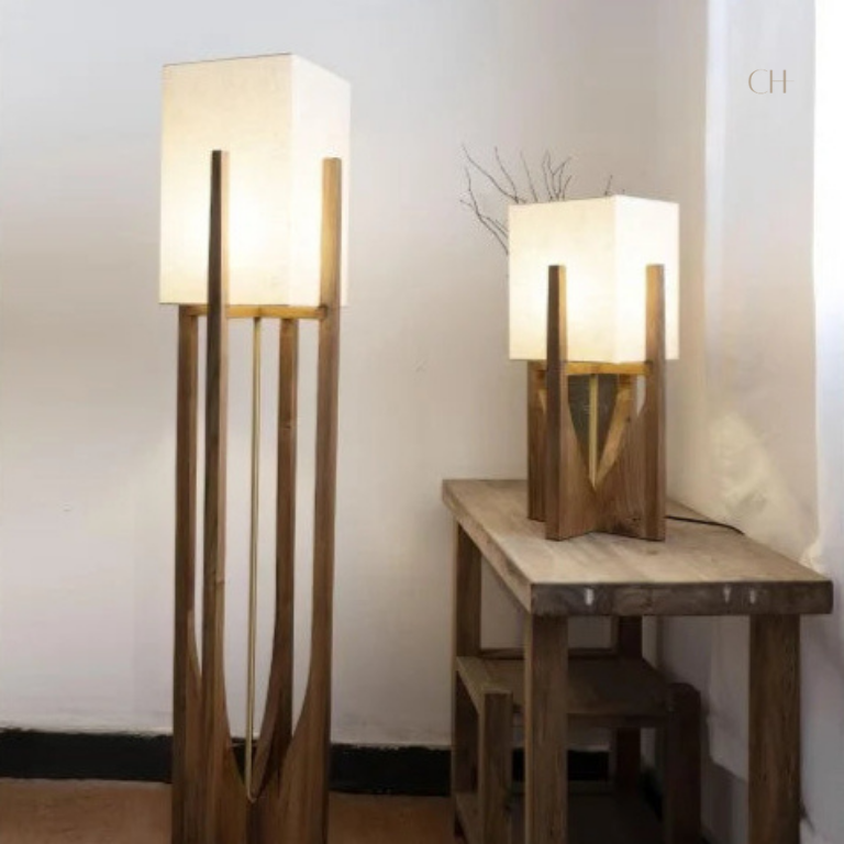 Minari, with its 57" floor light height, and 20" table light height featured.
