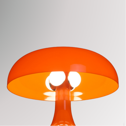 Detailed shot of Giancarlo, pictured slightly from below, showcasing its 4 light sources within its shade.