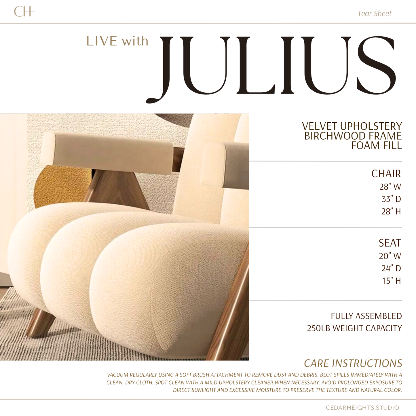 Julius Accent Chair