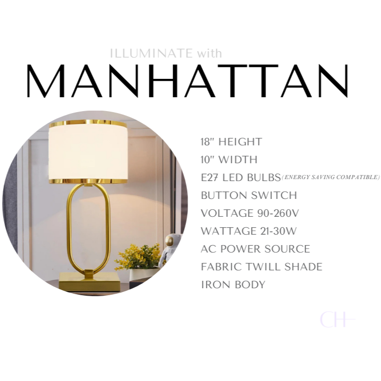 Manhattan Deco Lamp